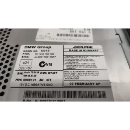 Autoradio specifique bmw serie 3 e92/e93