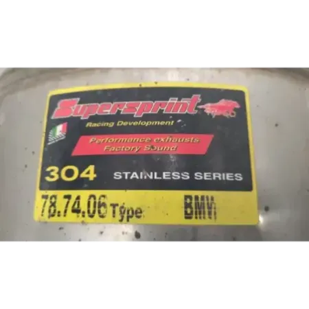 Silencieux arriere bmw serie 3 e46