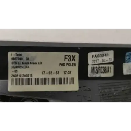 Insert decoratif bmw serie 3 f30/f31