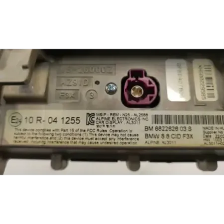 Ecran multimedia bmw serie 3 f30/f31