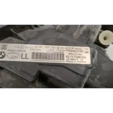 Phare droit bmw serie 3 f30/f31