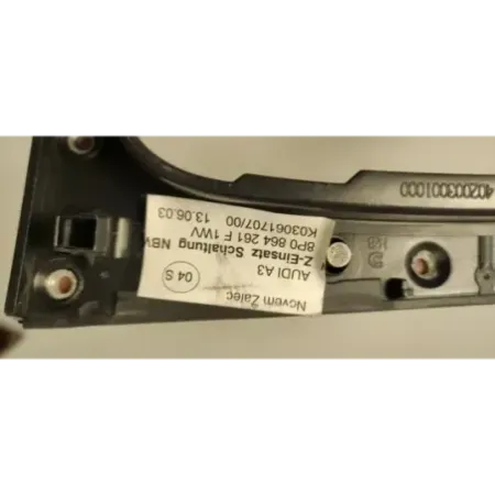 Insert decoratif audi a3 8p