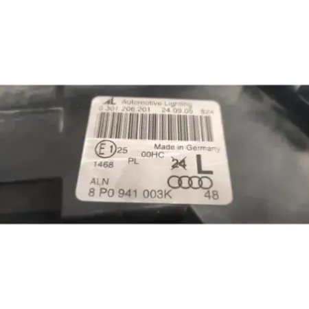 Phare gauche audi a3 8p