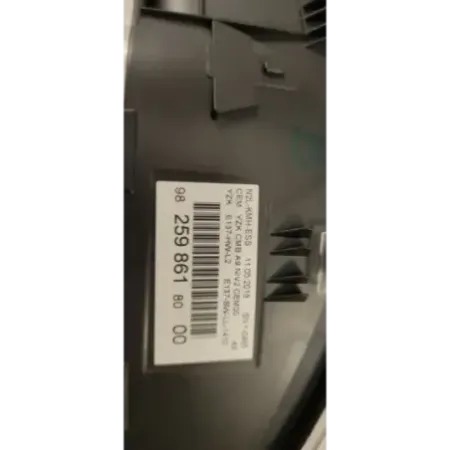 Compteur peugeot 208