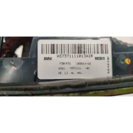 Feu arriere interieur gauche bmw serie 3 f30/f31