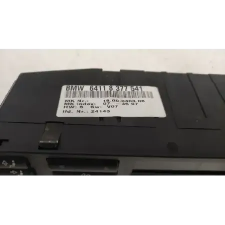 Commande climatisation bmw serie 7 e38