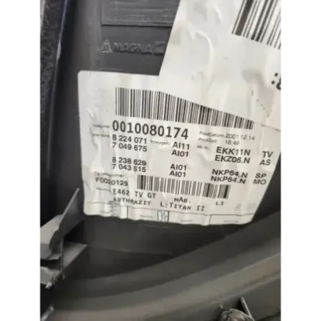 Panneau porte interieur avant gauche bmw serie 3 e46