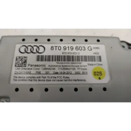 Ecran multimedia audi q5