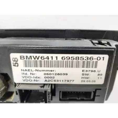 Commande climatisation bmw serie 3 e90/e91