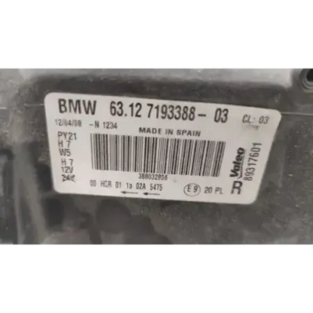 Phare droit bmw serie 1 e87/e81