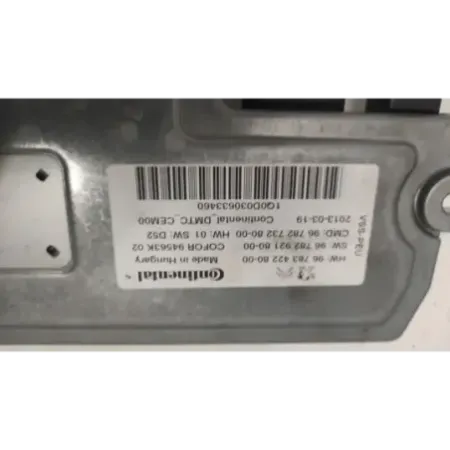 Calculateur start&stop citroen ds4