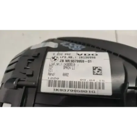 Compteur bmw serie 1 f20/f21