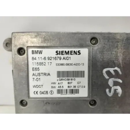 Calculateur telematique multimedia bmw serie 7 e65/e66