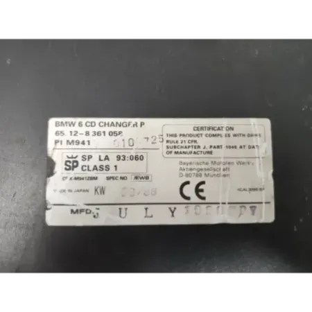 Lecteur / chargeur cd bmw serie 7 e38