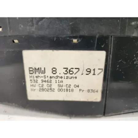 Commande climatisation bmw serie 7 e38