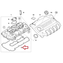 Joint de cache culbuteur essence N43 E87/E90/E60 BMW