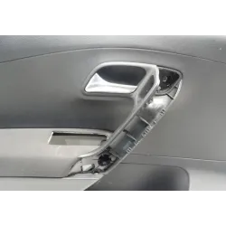 panneau de porte avant gauche plastique Polo 6R 5 portes VW pièce d'occasion