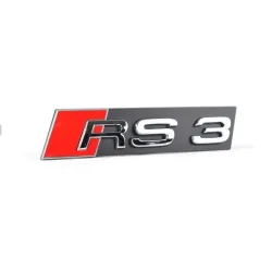 emblème " RS3 " Calandre A3 8P Sportback Audi