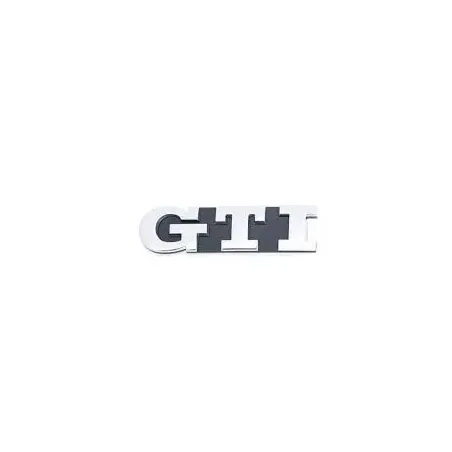emblème "GTI" de calandre chrome/noir Golf 5/6 polo 6R/9NVW