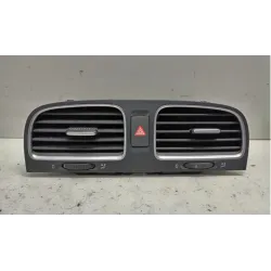 grille d'aération centrale noir/chrome Golf 6 VW pièce d'occasion