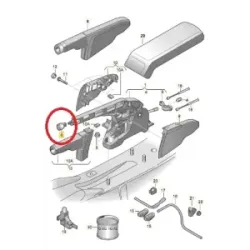 bouton de frein à main Audi TT 8J/R8 