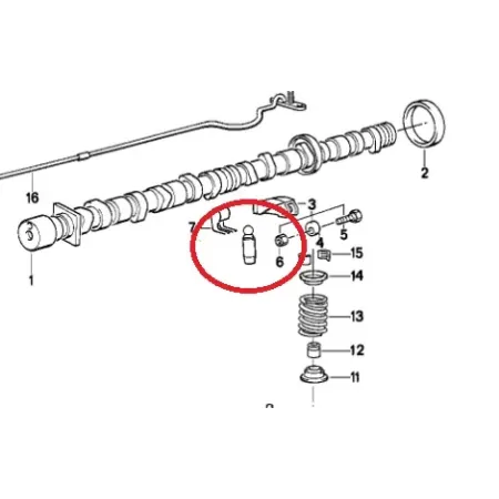 boulon à rotule M21 E30/E28/E34 BMW