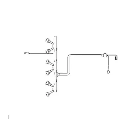 faisceau d'injecteur E65 730d M57N BVA BMW