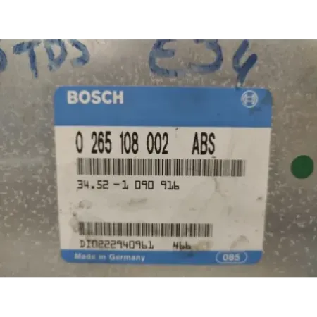 calculateur ABS 0265108002 Série 5 E34 BMW pièce d'occasion