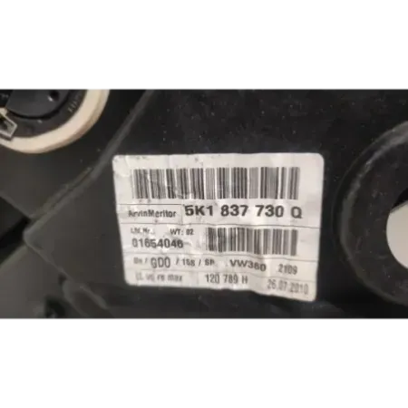 Mecanisme + moteur de leve-glace avant droite volkswagen golf 6 vi