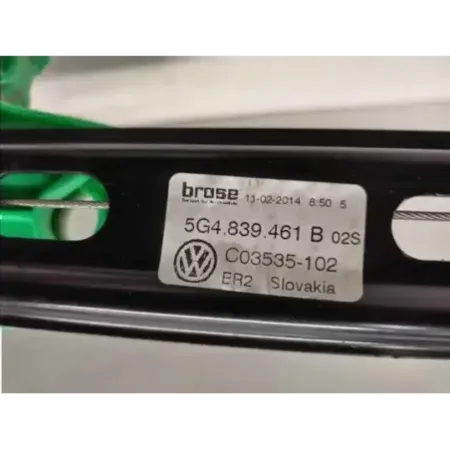 Leve-vitre arriere gauche volkswagen golf 7 vii