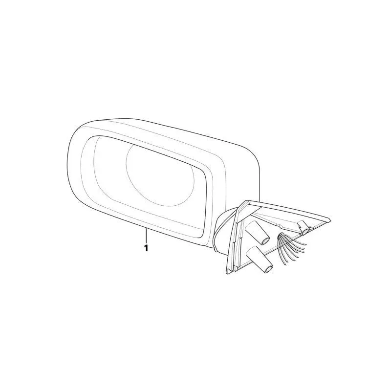 Retroviseur gauche bmw serie 5 e39