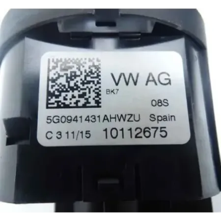 Commande eclairage volkswagen polo 6r/6c v