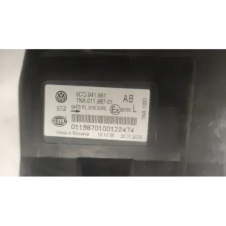 Phare anti-brouillard gauche volkswagen polo 6r/6c v