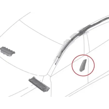 Airbag lateral de siege gauche