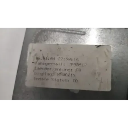 Commande navigation gps bmw serie 3 e46