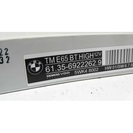 Boitier verrouillage centralise portes bmw serie 7 e65/e66