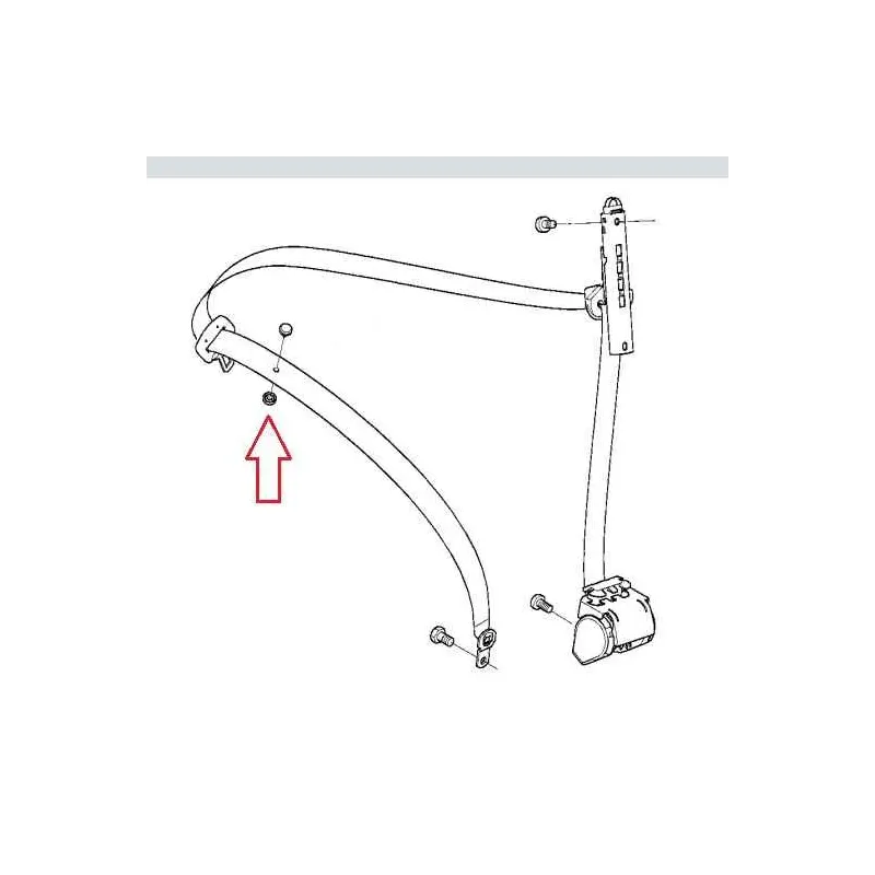 Ceinture avant gauche