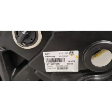 Leve-vitre avant droit volkswagen golf 6