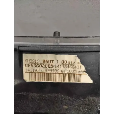 Compteur volkswagen polo 6n iii