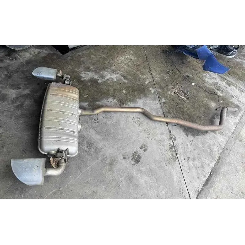 Silencieux arriere volkswagen touareg 7p ii