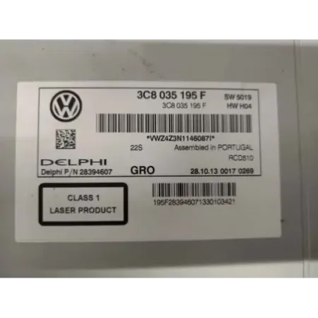 Autoradio volkswagen polo 6r/6c v